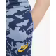 NIKE Club Camo Fleece Pants Blue