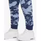 NIKE Club Camo Fleece Pants Blue