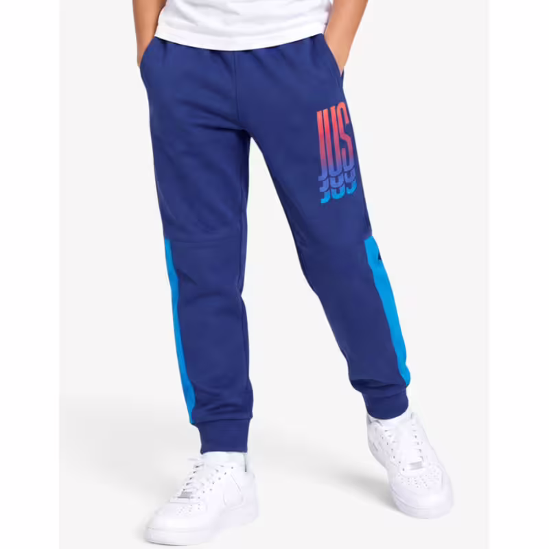 NIKE Sportswear Rise Fleece Pants Blue