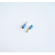 Кабелен конус мъжки с изолация син Ф4mm/2,5mm2