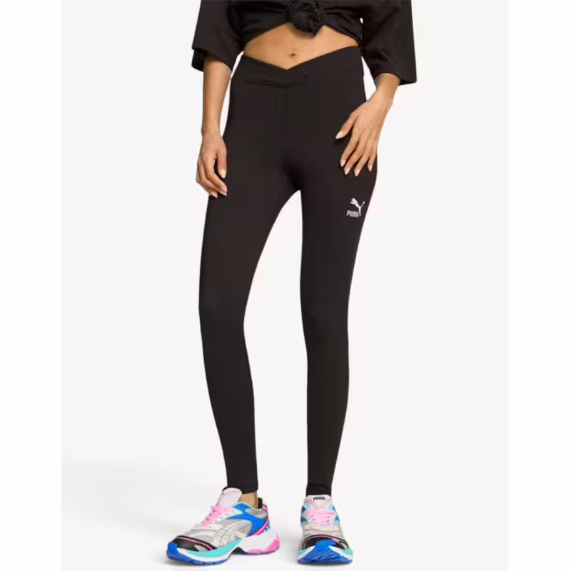 PUMA Classics Wrap High Waist Tight Black