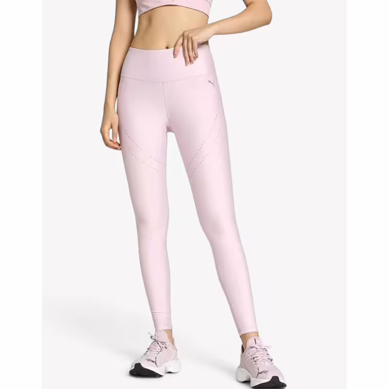 PUMA Ultraform Graphic Long Running Tights Pink