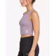 PUMA Classics Ribbed Crop Top Violet