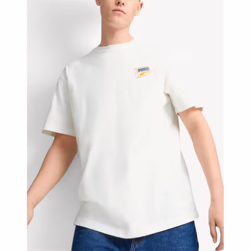 PUMA Downtown Graphic Tee White