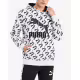 PUMA Originals Hoodie AOP White/Black
