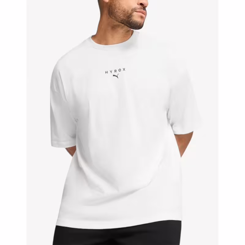PUMA x HYROX M Oversize Tee White