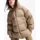 PUMA Oversized Puffer Jacket Beige
