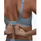 ADIDAS TLRD Impact Luxe Training High-Support Bra Blue