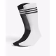 ADIDAS Textured Crew Socks 2 Pairs Black/White