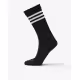 ADIDAS Textured Crew Socks 2 Pairs Black/White