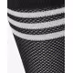 ADIDAS Textured Crew Socks 2 Pairs Black/White