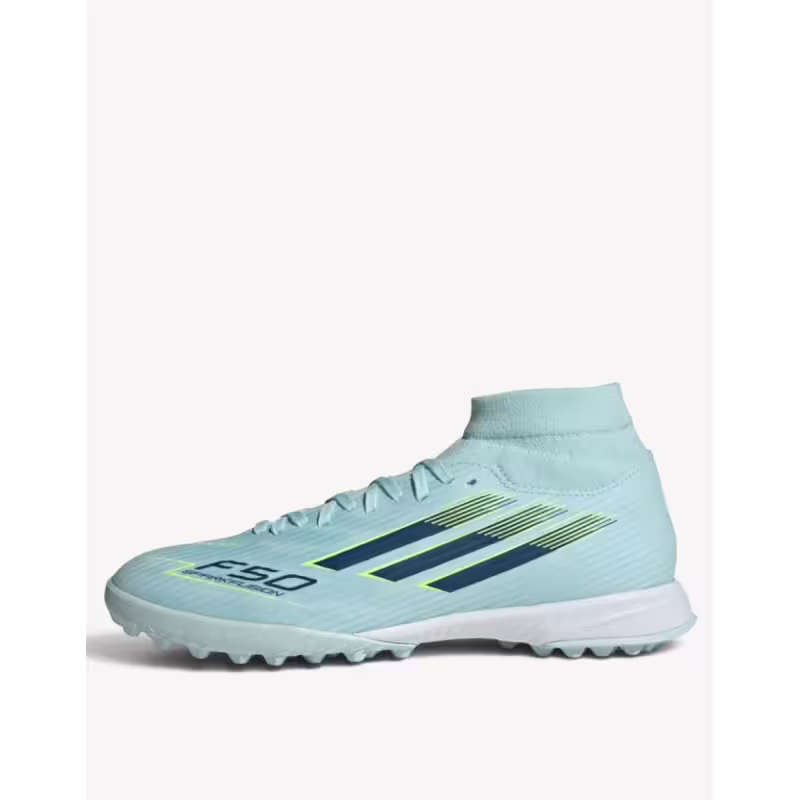 ADIDAS F50 Sparkfusion League Mid Cut Turf Soccer Blue