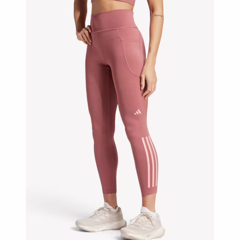 ADIDAS Dailyrun 3-Stripes 7/8 Leggings Pink