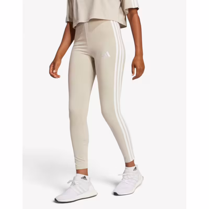 ADIDAS Essentials 3-Stripes Cotton Leggings Pink