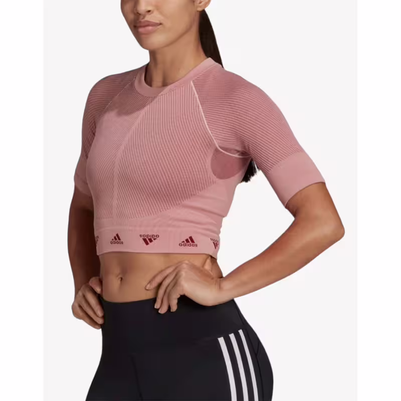ADIDAS Versatile Aeroknit Tee Pink