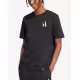 ADIDAS Lounge Slides Graphic Pocket Tee Black
