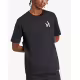 ADIDAS Lounge Slides Graphic Pocket Tee Black