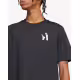 ADIDAS Lounge Slides Graphic Pocket Tee Black