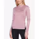 ADIDAS Terrex Multi Half-Zip Long-Sleeve Shirt Pink