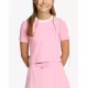 ADIDAS Originals Girls Tight Mini Rib Short Tее Pink