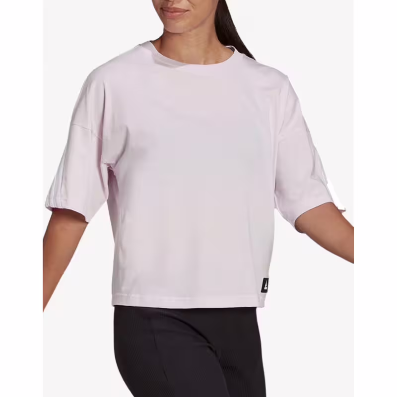 ADIDAS Sportswear Future Icons 3-Stripes Tee Light Pink