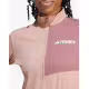 ADIDAS Terrex Multi Climacool 1-2 Zip Long Sleeve Top Pink