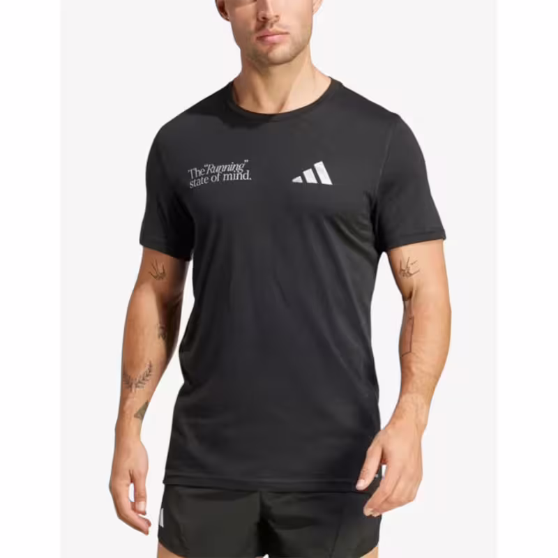 ADIDAS Ultimate Metallic Graphic Tee Black