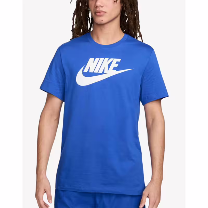 NIKE Icon Futura Tee Court Blue