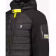 GEOGRAPHICAL NORWAY Aipter Puffer Hoodie Jacket Black