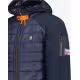 GEOGRAPHICAL NORWAY Aipter Puffer Hoodie Jacket Blue
