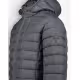 GEOGRAPHICAL NORWAY Aipter Puffer Hoodie Jacket Grey