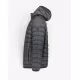 GEOGRAPHICAL NORWAY Aipter Puffer Hoodie Jacket Grey