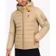 GEOGRAPHICAL NORWAY Aipter Puffer Hoodie Jacket Khaki