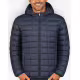 GEOGRAPHICAL NORWAY Aipter Puffer Hoodie Jacket Navy