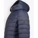 GEOGRAPHICAL NORWAY Aipter Puffer Hoodie Jacket Navy