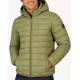 GEOGRAPHICAL NORWAY Aipter Puffer Hoodie Jacket Olive