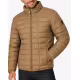 GEOGRAPHICAL NORWAY Aipter Puffer Hoodie Jacket Taupe