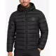 GEOGRAPHICAL NORWAY Amiglobe Puffer Hoodie Jacket Black