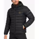 GEOGRAPHICAL NORWAY Amiglobe Puffer Hoodie Jacket Black