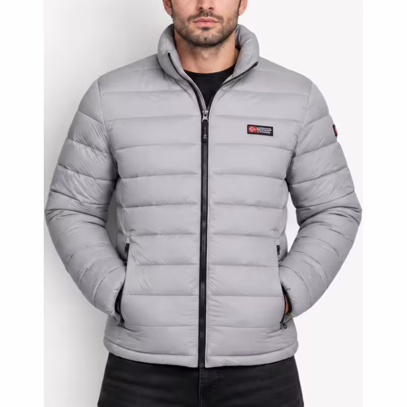 GEOGRAPHICAL NORWAY Amigo Puffer Jacket Light Grey
