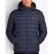 GEOGRAPHICAL NORWAY Amigo Puffer Hoodie Jacket Navy