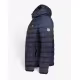 GEOGRAPHICAL NORWAY Amigo Puffer Hoodie Jacket Navy
