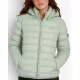 GEOGRAPHICAL NORWAY Atichoko Puffer Hoodie Jacket Almond