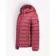GEOGRAPHICAL NORWAY Atichoko Puffer Hoodie Jacket Bordo