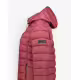 GEOGRAPHICAL NORWAY Atichoko Puffer Hoodie Jacket Bordo