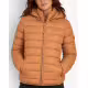 GEOGRAPHICAL NORWAY Atichoko Puffer Hoodie Jacket Camel