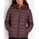 GEOGRAPHICAL NORWAY Atichoko Puffer Hoodie Jacket Brown