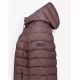 GEOGRAPHICAL NORWAY Atichoko Puffer Hoodie Jacket Brown