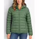 GEOGRAPHICAL NORWAY Atichoko Puffer Hoodie Jacket Green