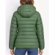 GEOGRAPHICAL NORWAY Atichoko Puffer Hoodie Jacket Green